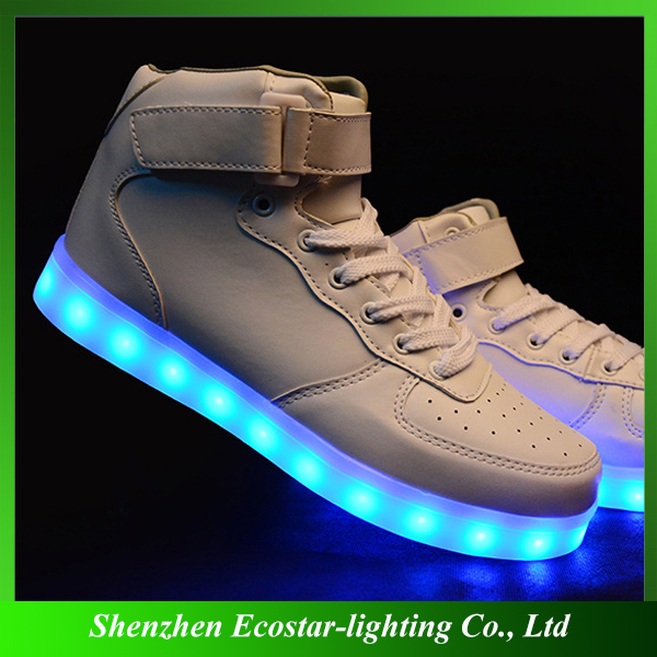 2016ホット販売ハイカットled靴用パーティー/安いhightop led靴-問屋・仕入れ・卸・卸売り