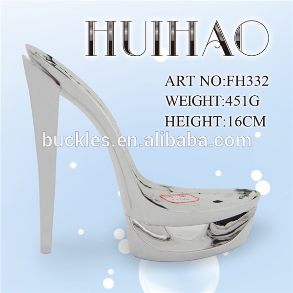 Absfh332ハイヒールの靴底の防水/プラットフォーム/最もスタイリッシュのための銀の女性の靴-ヒール問屋・仕入れ・卸・卸売り