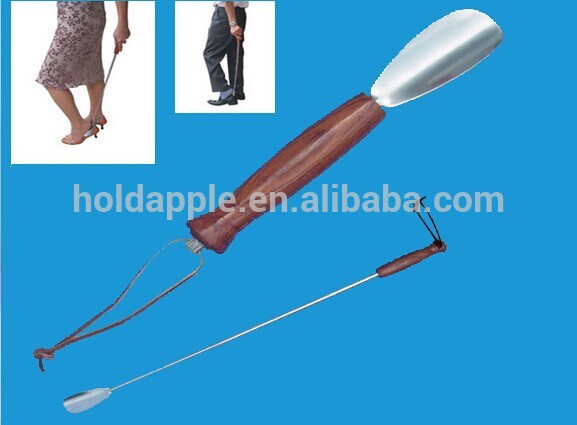 伸縮式靴べら、 伸縮22センチメートルha0131170センチメートルに延びている-靴べら問屋・仕入れ・卸・卸売り