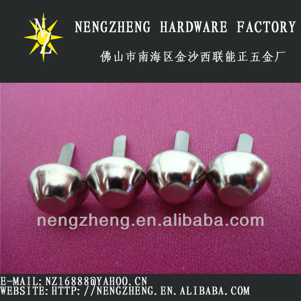 ニッケルの金属のバケツ12mmスパイク靴用ネイルヘッド-その他パーツ、アクセサリー問屋・仕入れ・卸・卸売り