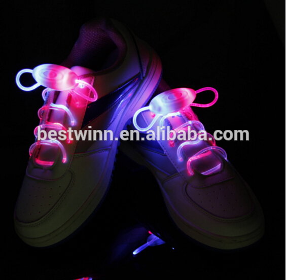 Bestwinn led靴ひもライトアップ靴ひも付き3モードで5色ディスコフラッシュ照明を夜用パーティーヒップホップダンスc-靴ひも問屋・仕入れ・卸・卸売り