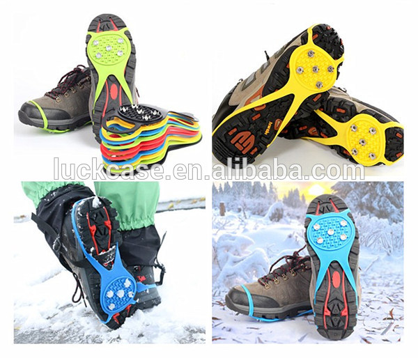 工場直接販売シリコーン ノン スリップ靴カバー アイゼン スパイク/屋外雪登山クライミング釣り靴クリート-問屋・仕入れ・卸・卸売り
