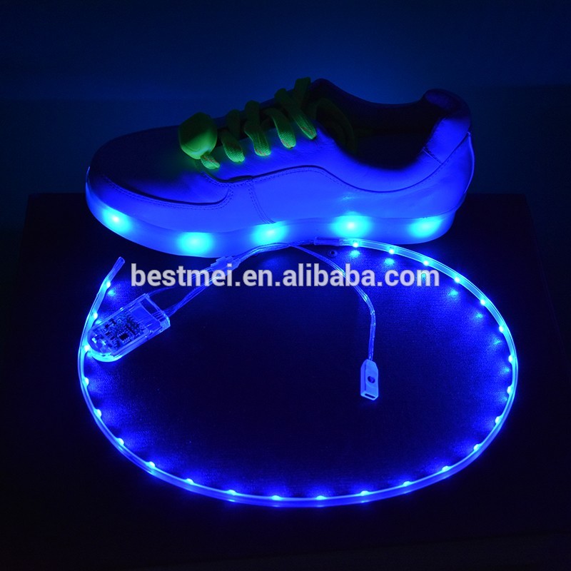 激安ledライト太陽電池のための/靴の光を導いた-シューズデコレーション問屋・仕入れ・卸・卸売り