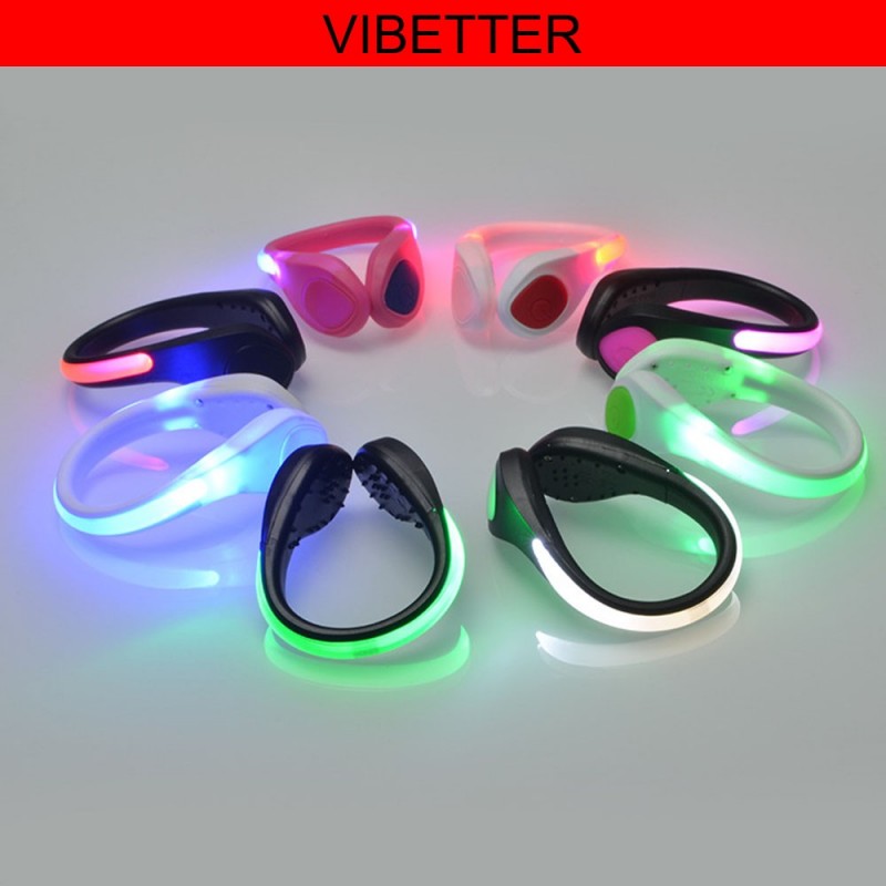 スーパー明るいleds usb充電式led読書ライト/靴安全クリップ用ナイトランニング(受け入れるoem)-シューズデコレーション問屋・仕入れ・卸・卸売り