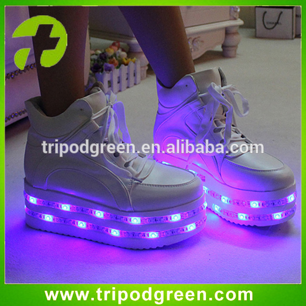 充電式ledライト光る靴ハイヒールの靴-シューズデコレーション問屋・仕入れ・卸・卸売り