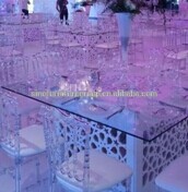製sinofur アクリル/ガラス/木材トップ結婚式の テーブル-折り畳み式テーブル問屋・仕入れ・卸・卸売り