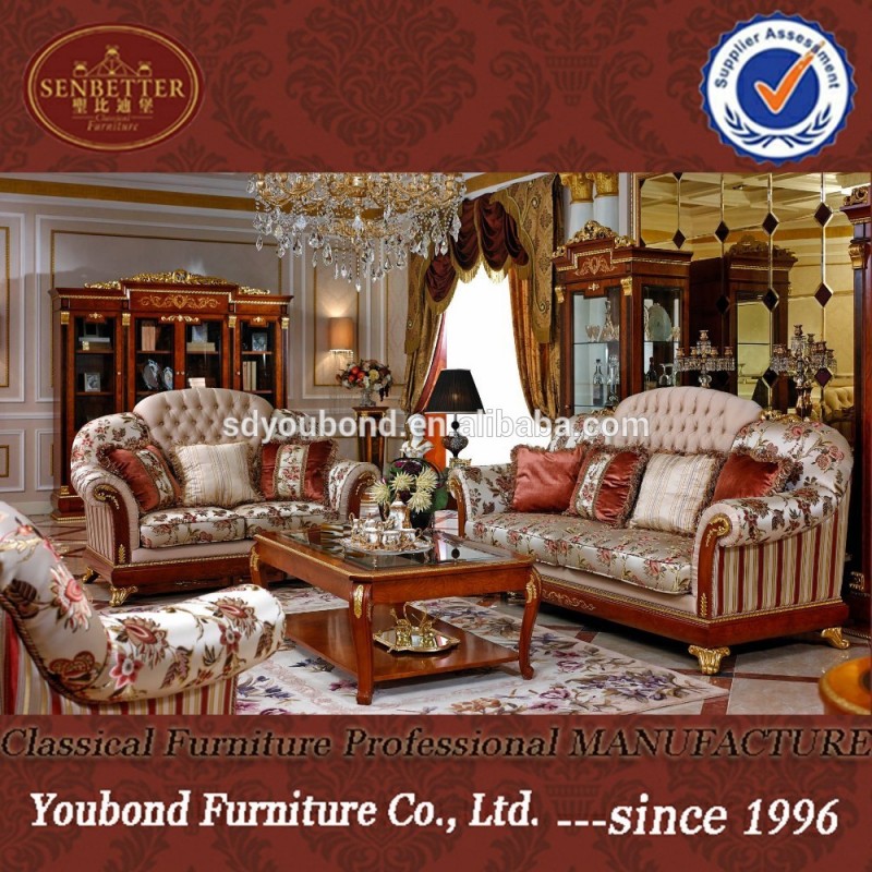 20150038ヨーロッパの古典的なソファの家具、 アンティークソファの家具-リビング用ソファ問屋・仕入れ・卸・卸売り