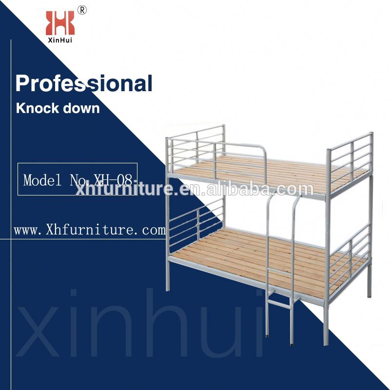 学校の寮金属の二段ベッド2人安い鉄柔らかいベッド-金属製ベッド問屋・仕入れ・卸・卸売り