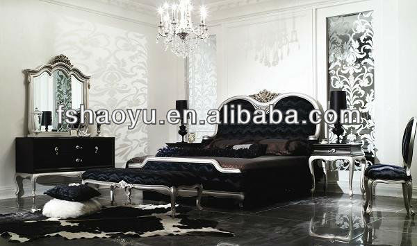 古典的な寝室の家具2012hy- b3001#-ベッド問屋・仕入れ・卸・卸売り