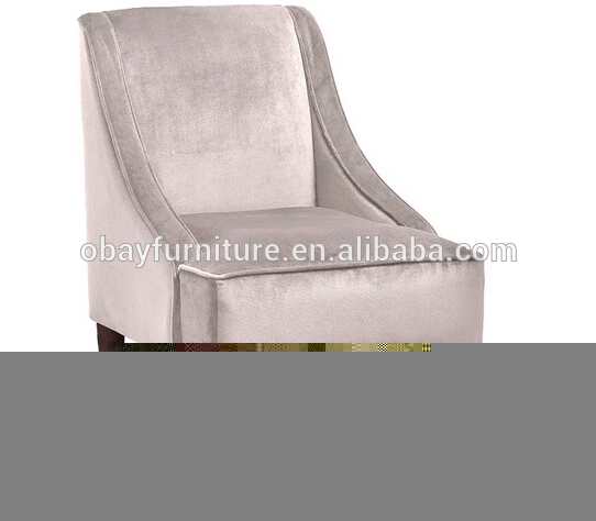 ヴィンテージフレンチスタイルスイングチェア布張りのファブリック/ベルベットの椅子/ベルベットの椅子ハイバック-木製椅子問屋・仕入れ・卸・卸売り