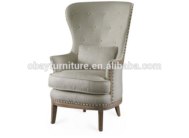 ヴィンテージアンティーク布張り布張りの椅子フレンチスタイル/チェア布張り木製/チェアファブリック-木製椅子問屋・仕入れ・卸・卸売り