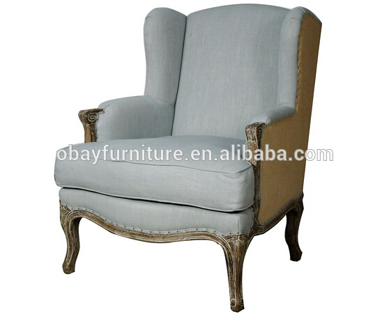 ヴィンテージフレンチスタイルアーム付椅子/チェアアームレスト/ビンテージ椅子-木製椅子問屋・仕入れ・卸・卸売り