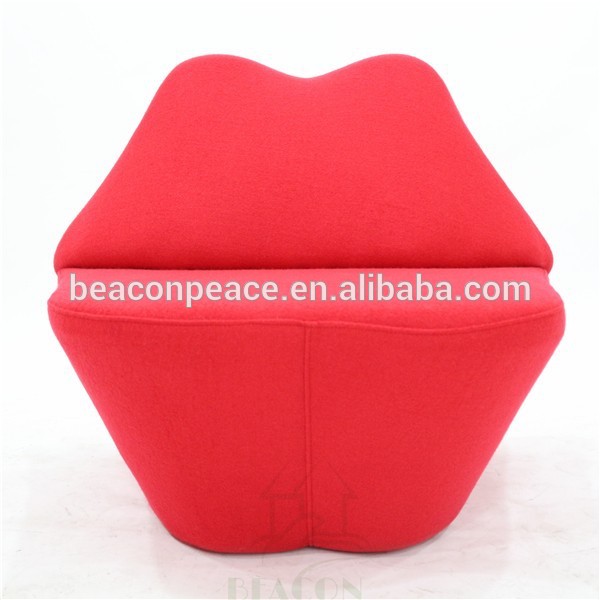 赤い唇のリビングルームの家具の椅子チェア唇にキス-リビング用チェア問屋・仕入れ・卸・卸売り