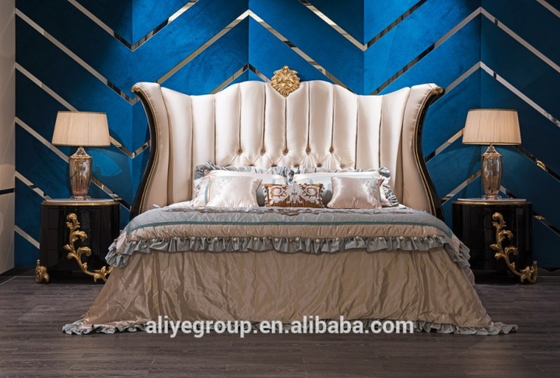 AZ12 アラビア家具ドバイ と王寝室セット 、 ハイ バック デザイナー ベッド-問屋・仕入れ・卸・卸売り