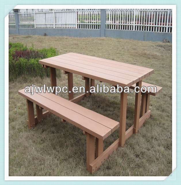 Wpcの庭のベンチ/合成の木製のテーブル・椅子-パティオベンチ問屋・仕入れ・卸・卸売り