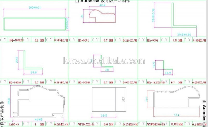 kichen用アルミプロファイル、 中東市場で-キッチン用家具問屋・仕入れ・卸・卸売り