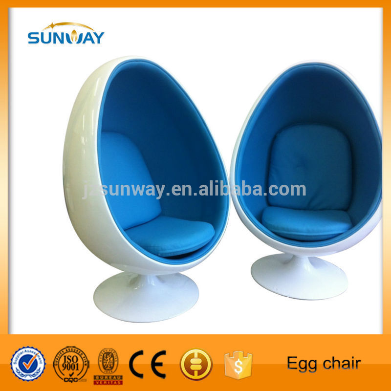 卵の椅子スイベル、 卵ポッドの形の椅子、 グラスファイバーの卵の椅子-リビング用チェア問屋・仕入れ・卸・卸売り