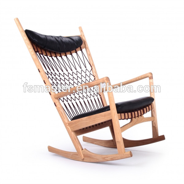 有名なデザイナーハンス· j。ウェグナーPP124木製ロッキングチェア-木製椅子問屋・仕入れ・卸・卸売り