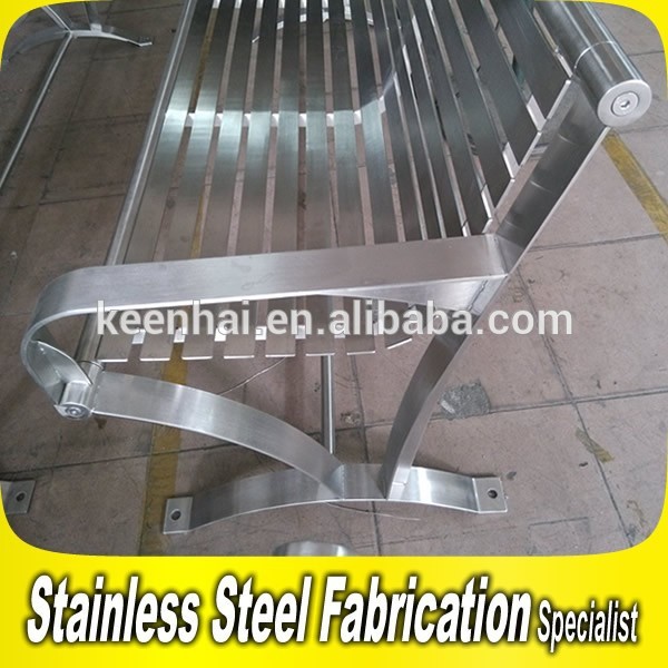 プロのkeenhai304ステンレス鋼の金属の足庭のベンチ-金属製椅子問屋・仕入れ・卸・卸売り