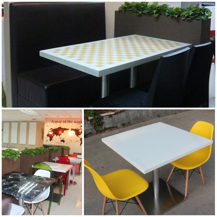 Kkr最新デザイン食品裁判所のダイニングテーブルと椅子-食卓問屋・仕入れ・卸・卸売り