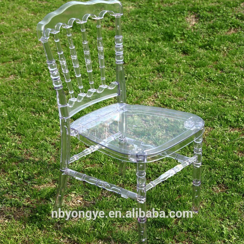 熱い販売の透明樹脂ナポレオンの椅子は結婚式で-ダイニングチェア問屋・仕入れ・卸・卸売り
