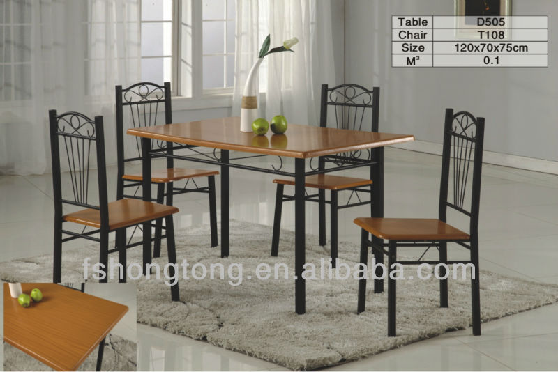 D505木製テーブルセット/ダイニングテーブルセット/木製ベンチテーブルセット-ダイニングルームセット問屋・仕入れ・卸・卸売り
