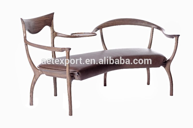 佛山モダンなデザインの木製のリビングルームのリクライニングチェアレジャーチェアアームチェア-木製椅子問屋・仕入れ・卸・卸売り