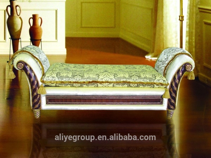 AAS867-fabric椅子でブナで白張りミニチュアシェーズはlongueチェア-アンティーク椅子問屋・仕入れ・卸・卸売り