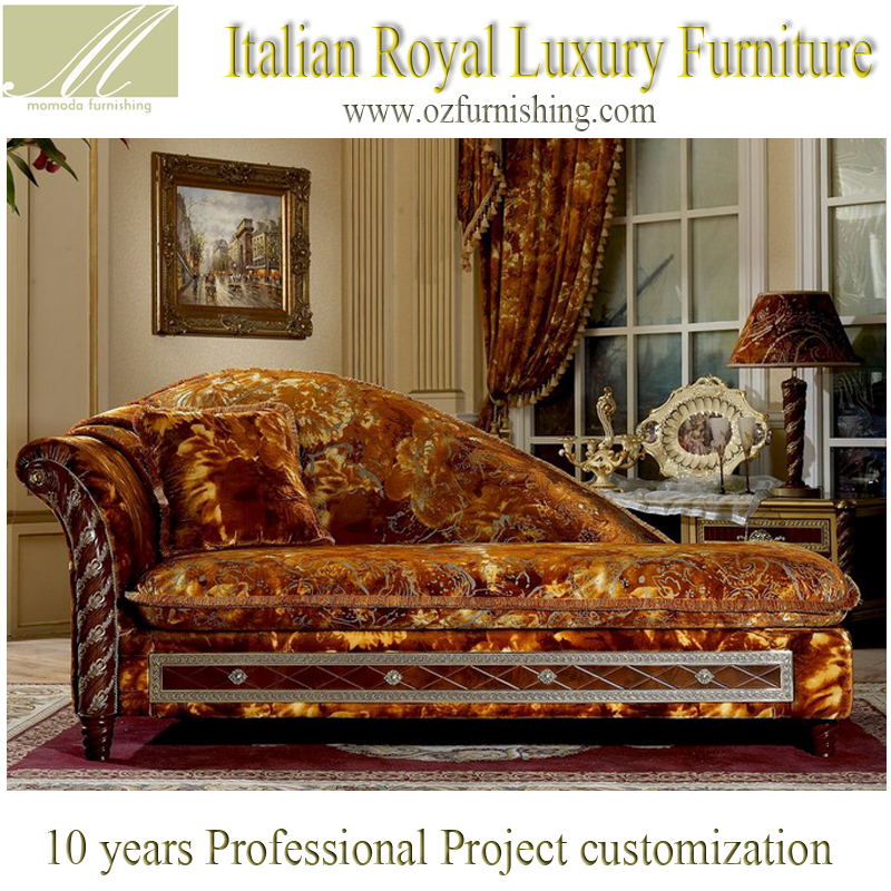 YB016Bイタリアアンティーククラシック寝室の家具マホガニー高級長椅子-アンティーク椅子問屋・仕入れ・卸・卸売り
