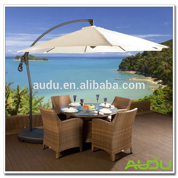 audu海辺のダイニングテーブル、 海辺のホテルのダイニングテーブル傘付きカバー-食卓問屋・仕入れ・卸・卸売り