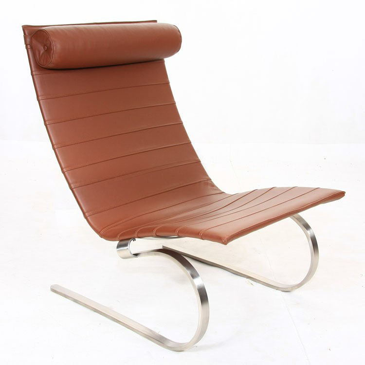 ポール· kjaerholmレプリカ椅子PK20長椅子メーカー-金属製椅子問屋・仕入れ・卸・卸売り