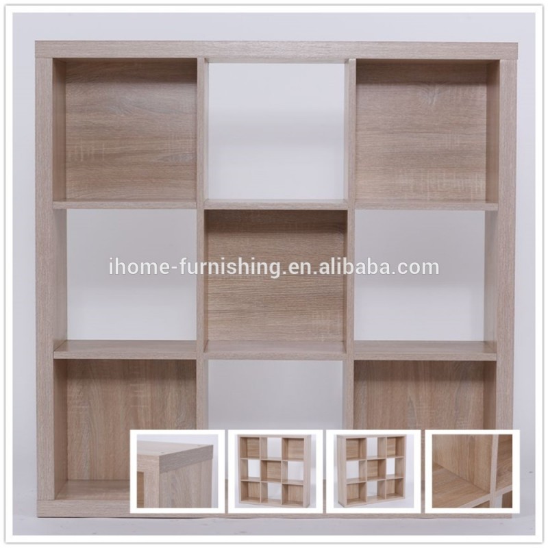 9キューブ本棚日本モデル本棚でpb板材料-木製キャビネット問屋・仕入れ・卸・卸売り