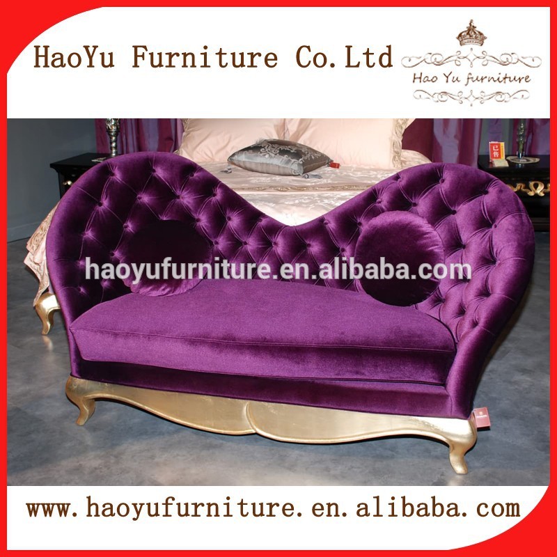 紫ch21chaiseのラウンジ家具長椅子紫屋内chaiseのラウンジの家具-アンティーク椅子問屋・仕入れ・卸・卸売り