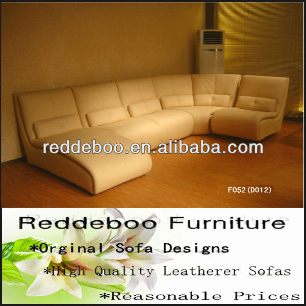 良質の黄色の革ソファー-リビング用家具セット問屋・仕入れ・卸・卸売り