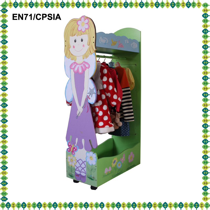 素敵なスタイルと熱い販売の子供木製妖精の服ラック-コートラック問屋・仕入れ・卸・卸売り