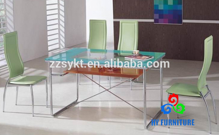 高品質リビングルームガラステーブルと椅子ダイニングセット卸売-リビング用家具セット問屋・仕入れ・卸・卸売り