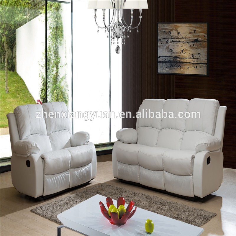 白スプリット革のソファ、 安い2+3ソファセット-リビング用家具セット問屋・仕入れ・卸・卸売り