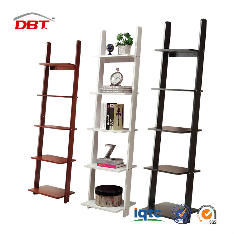 dbt5はしご熱い販売のための新しいデザインのブックシェルフは家庭やオフィス-木製キャビネット問屋・仕入れ・卸・卸売り