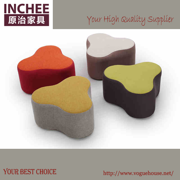 Inchee 6069、ホーム家具、カラフルな生地オットマン-スツール＆オットマン問屋・仕入れ・卸・卸売り
