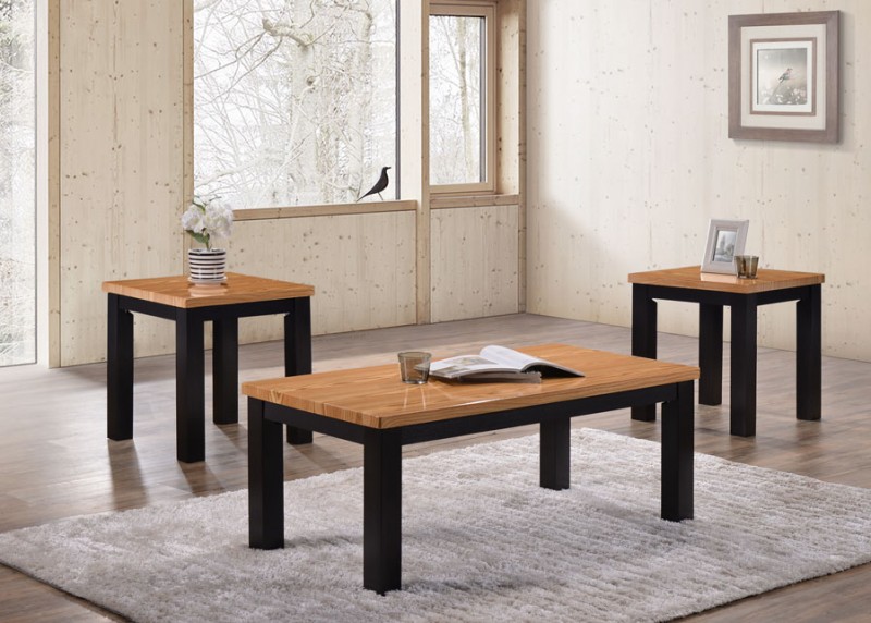 リンダコーヒーテーブル+エンドテーブル( 1 + 2)-コーヒーテーブル問屋・仕入れ・卸・卸売り