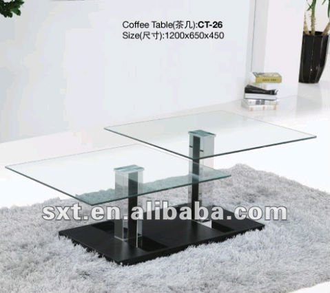 近代的な2014年付き木製のコーヒーテーブルガラストップのデザイン、 センターのテーブルのデザイン-木製テーブル問屋・仕入れ・卸・卸売り