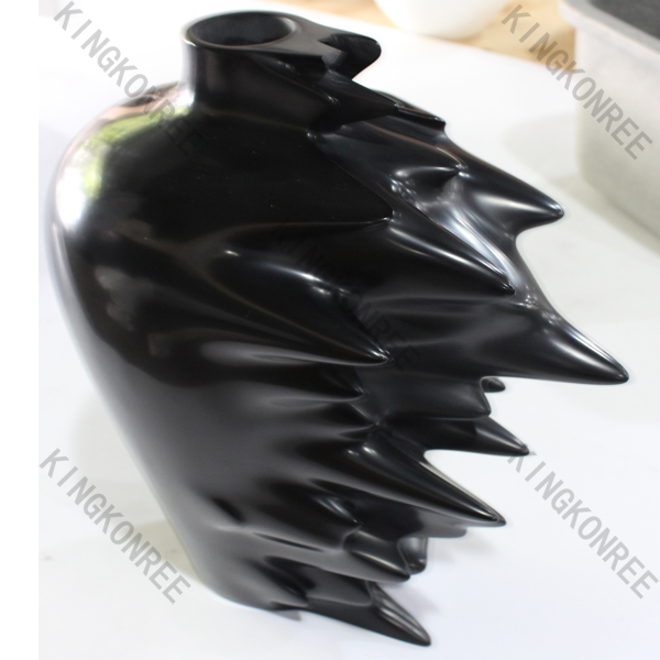 純粋な黒人造石固体表面の花瓶花瓶-その他家具問屋・仕入れ・卸・卸売り
