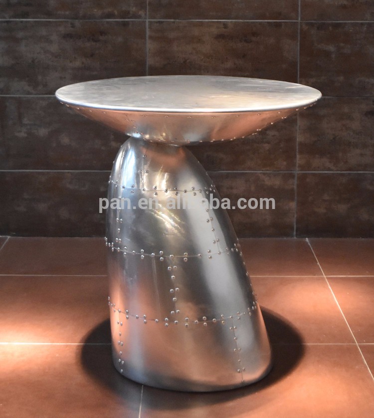 銀メッキ金属アクセントテーブルparabelテーブル-コーヒーテーブル問屋・仕入れ・卸・卸売り