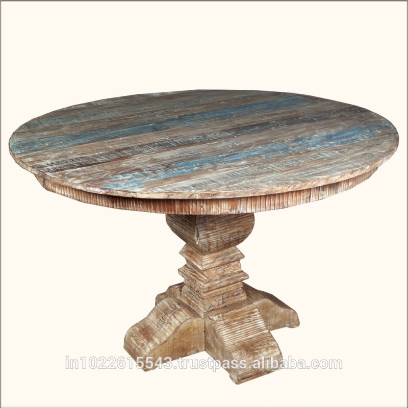 魅力的な丸い台座コーヒーテーブル家具、 木製のコーヒーテーブル-木製テーブル問屋・仕入れ・卸・卸売り