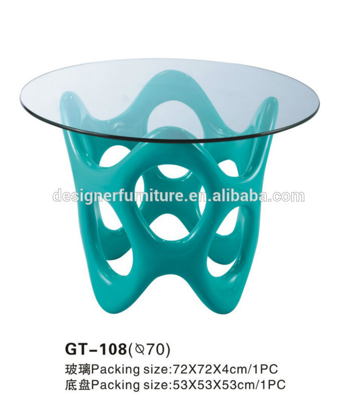 新しいデザインガラス繊維テーブル-コーヒーテーブル問屋・仕入れ・卸・卸売り