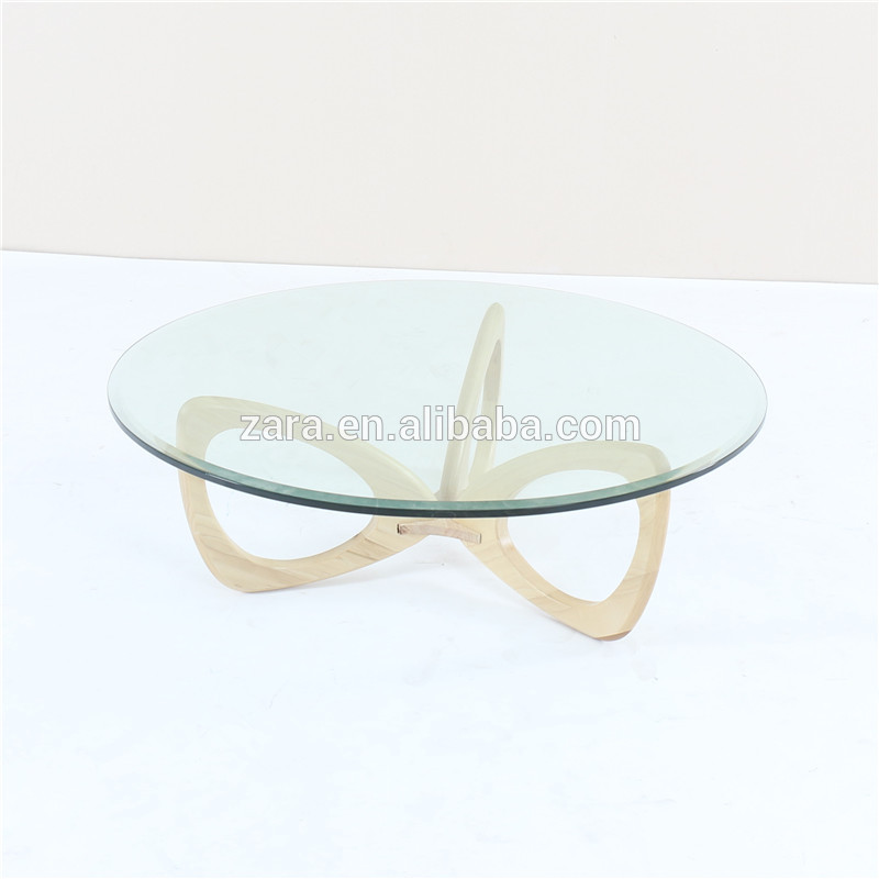 2015新デザインカスタム製- ガラスのダイニングテーブル木製ティーテーブルの設計蝶のコーヒーテーブル-コーヒーテーブル問屋・仕入れ・卸・卸売り