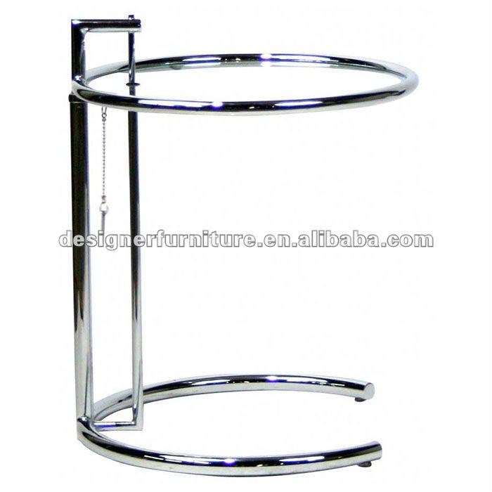 アイリーングレイサイドテーブル付き強化ガラストップ-コーヒーテーブル問屋・仕入れ・卸・卸売り