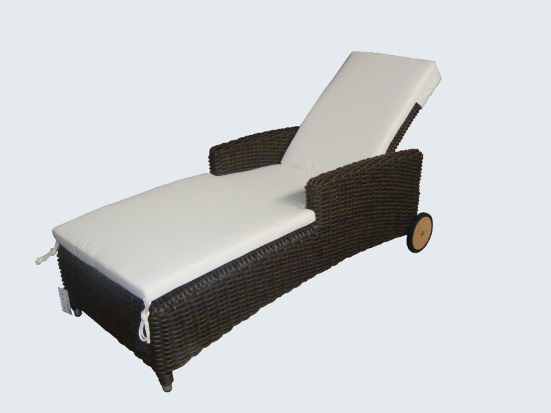 ヨーロッパ標準の屋外籐家具2015スキッド抵抗性peの藤太陽デイベッド長椅子ラウンジャー-折り畳み椅子問屋・仕入れ・卸・卸売り