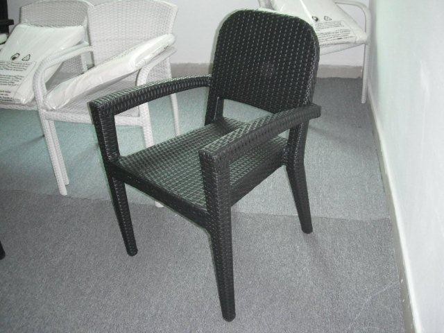 ヴァーナベストセラーsgs認定人工籐家裏庭のパティオの家具の枝編み細工ステッキチェアー-折り畳み椅子問屋・仕入れ・卸・卸売り