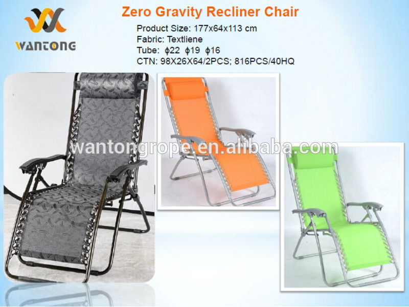 クイックドライゼロ重力リクライニングラウンジチェアパティオプール-金属製椅子問屋・仕入れ・卸・卸売り